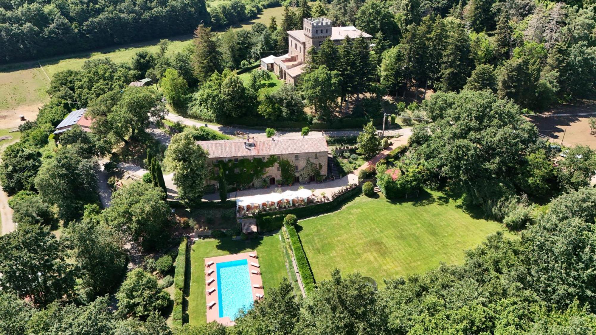 Castello Santa Cristina Villa Grotte di Castro Exterior photo